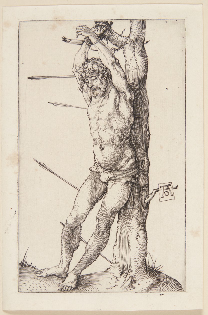 San Sebastián en el árbol de Albrecht Dürer