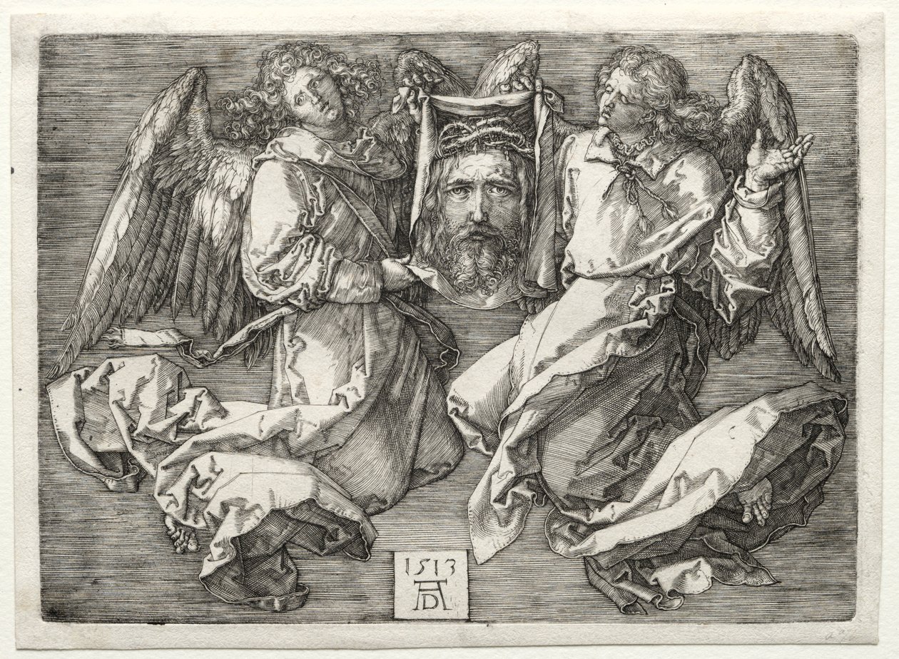 Sudario mostrado por dos ángeles de Albrecht Dürer
