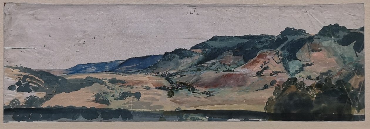 Valle cerca de Kalchreuth. de Albrecht Dürer