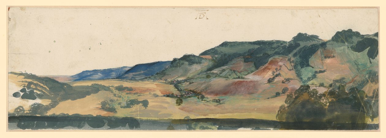Valle cerca de Kalchreuth de Albrecht Dürer
