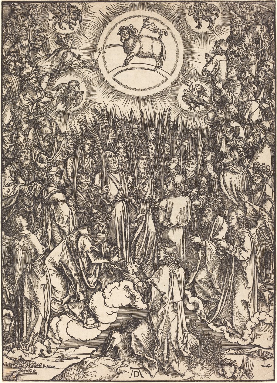 La adoración del Cordero de Albrecht Dürer