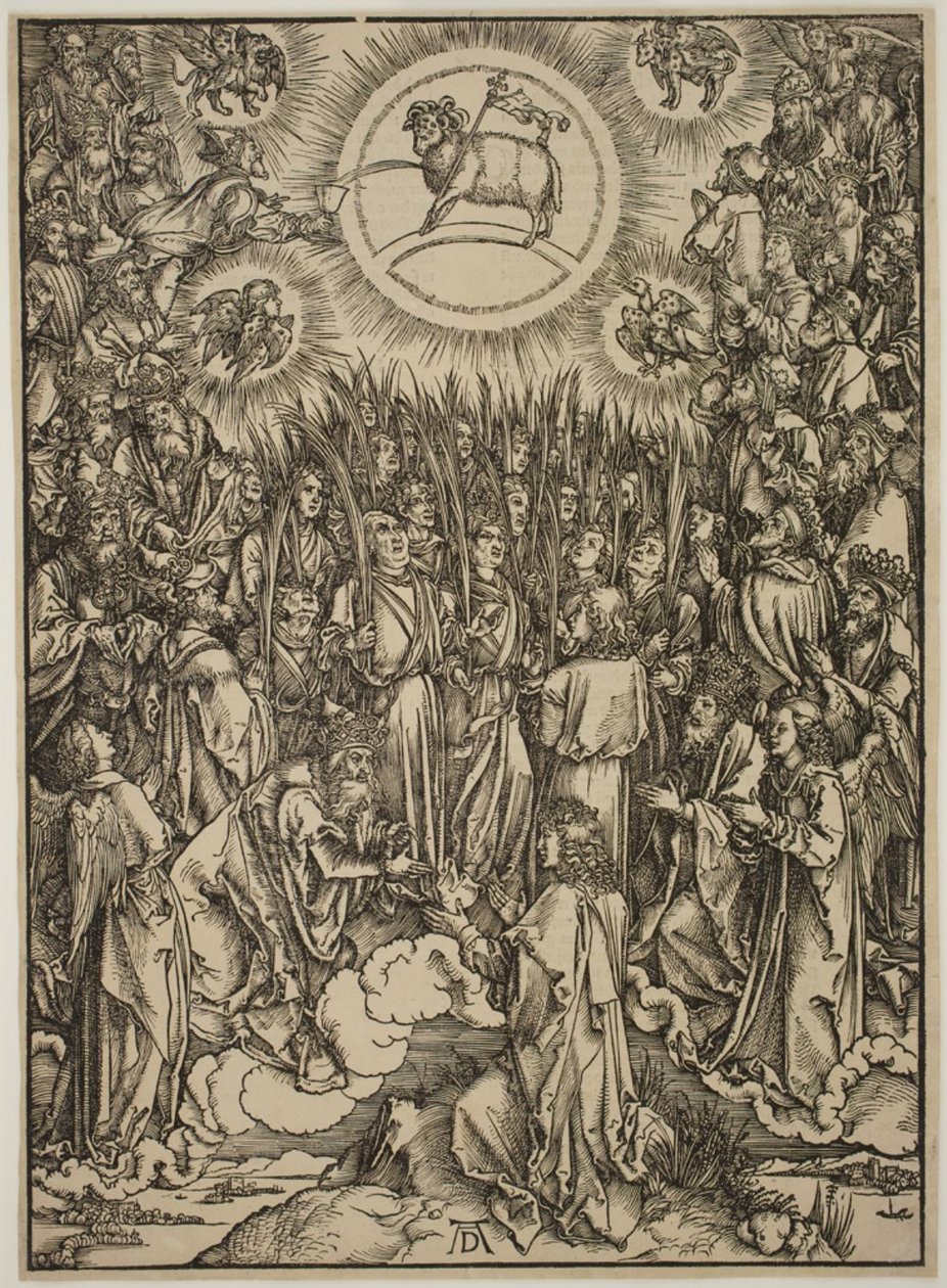 La adoración del cordero de Albrecht Dürer