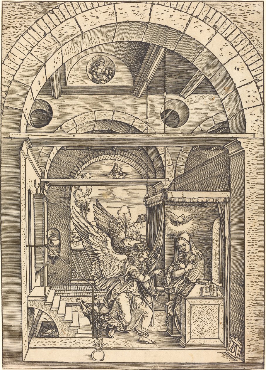 La Anunciación de Albrecht Dürer