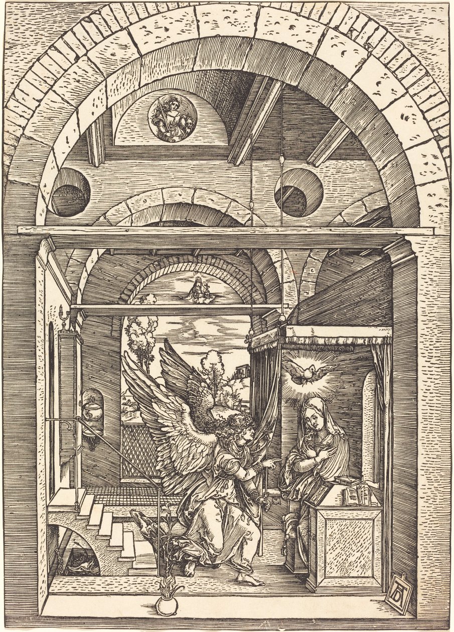 La Anunciación de Albrecht Dürer