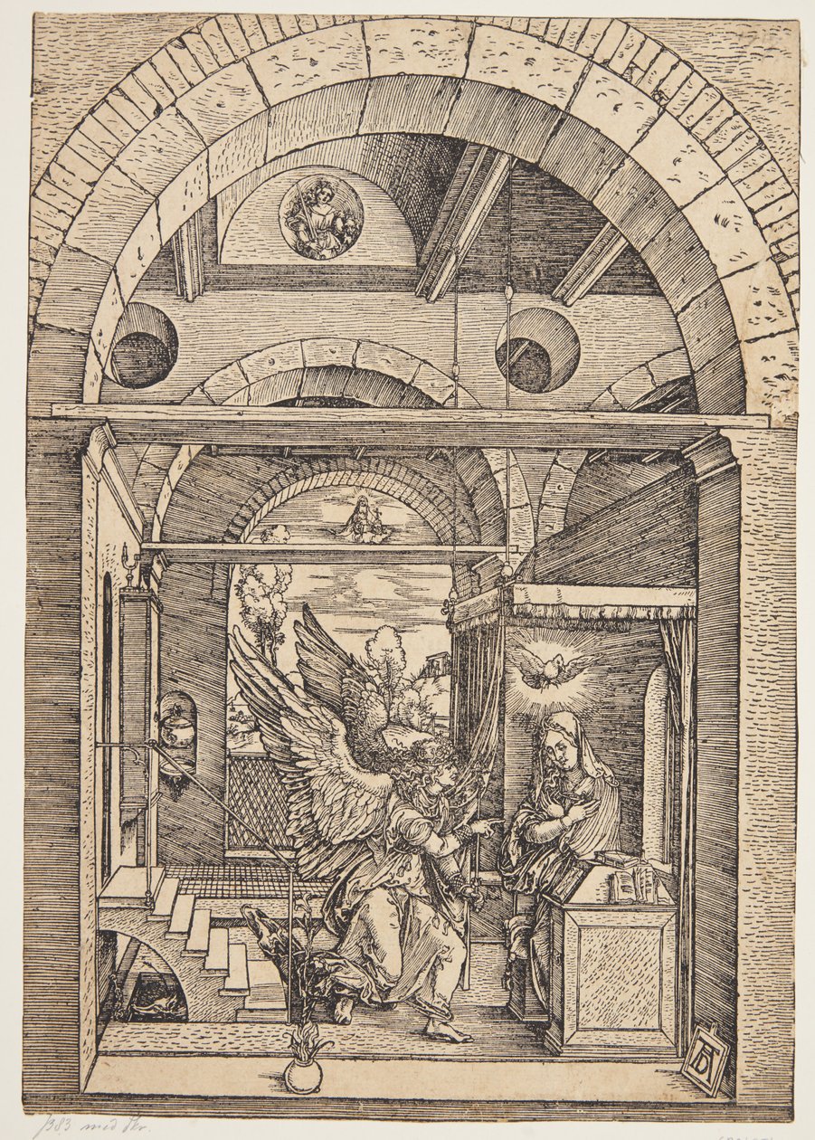 La Anunciación de Albrecht Dürer