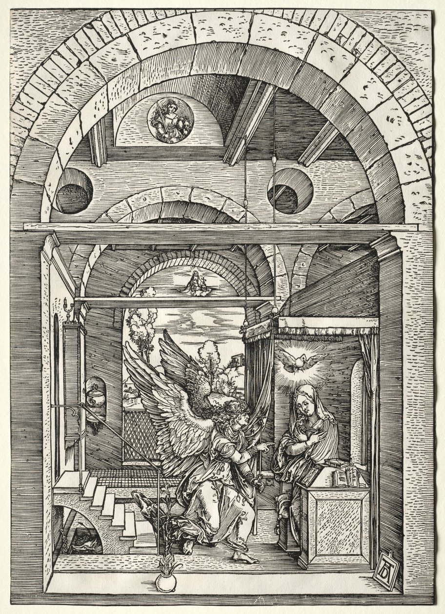 La Anunciación de Albrecht Dürer
