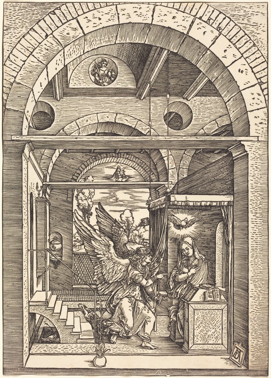 La Anunciación de Albrecht Dürer