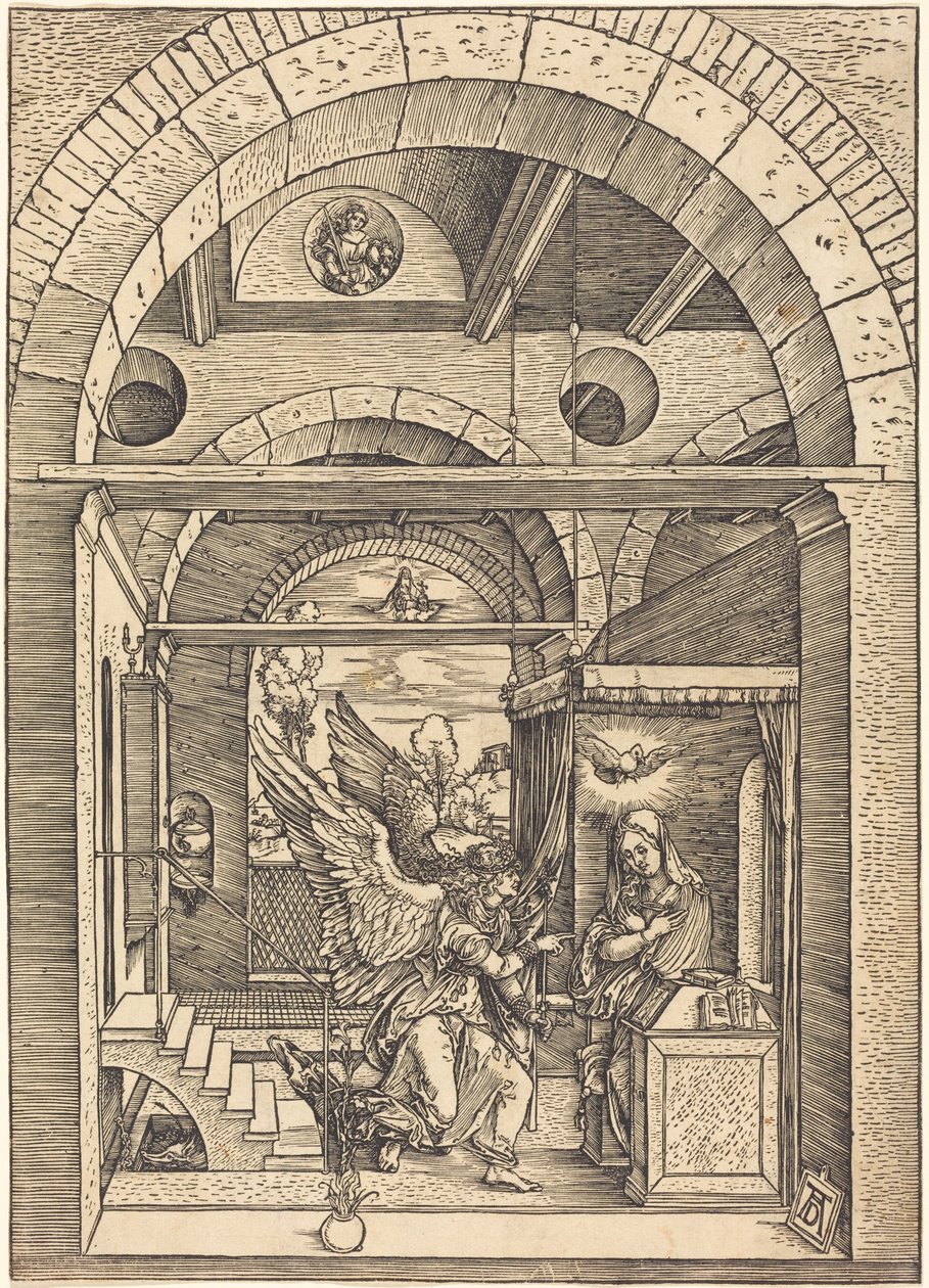 La Anunciación de Albrecht Dürer