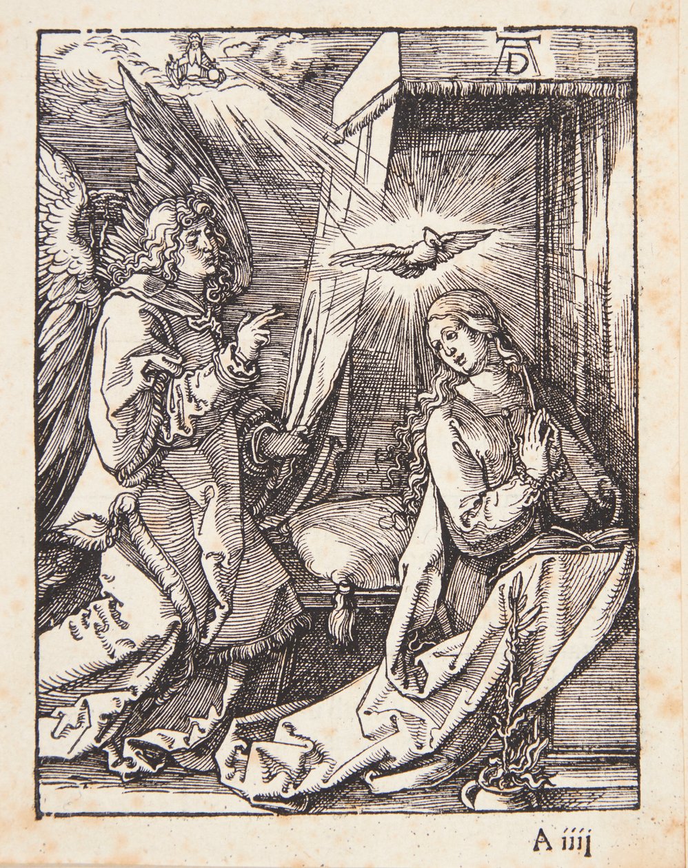 La Anunciación de Albrecht Dürer