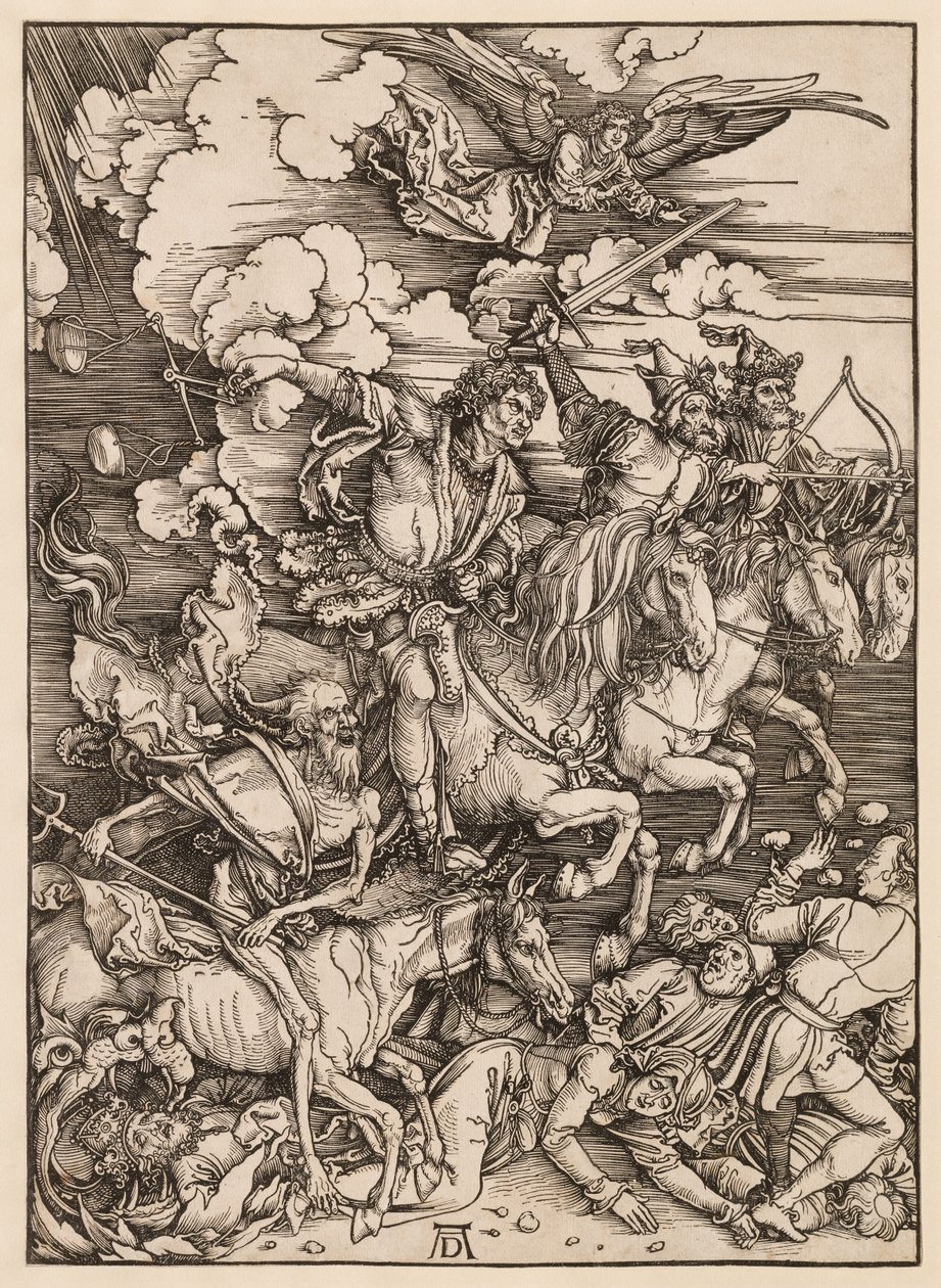 El Apocalipsis: los cuatro jinetes de Albrecht Dürer