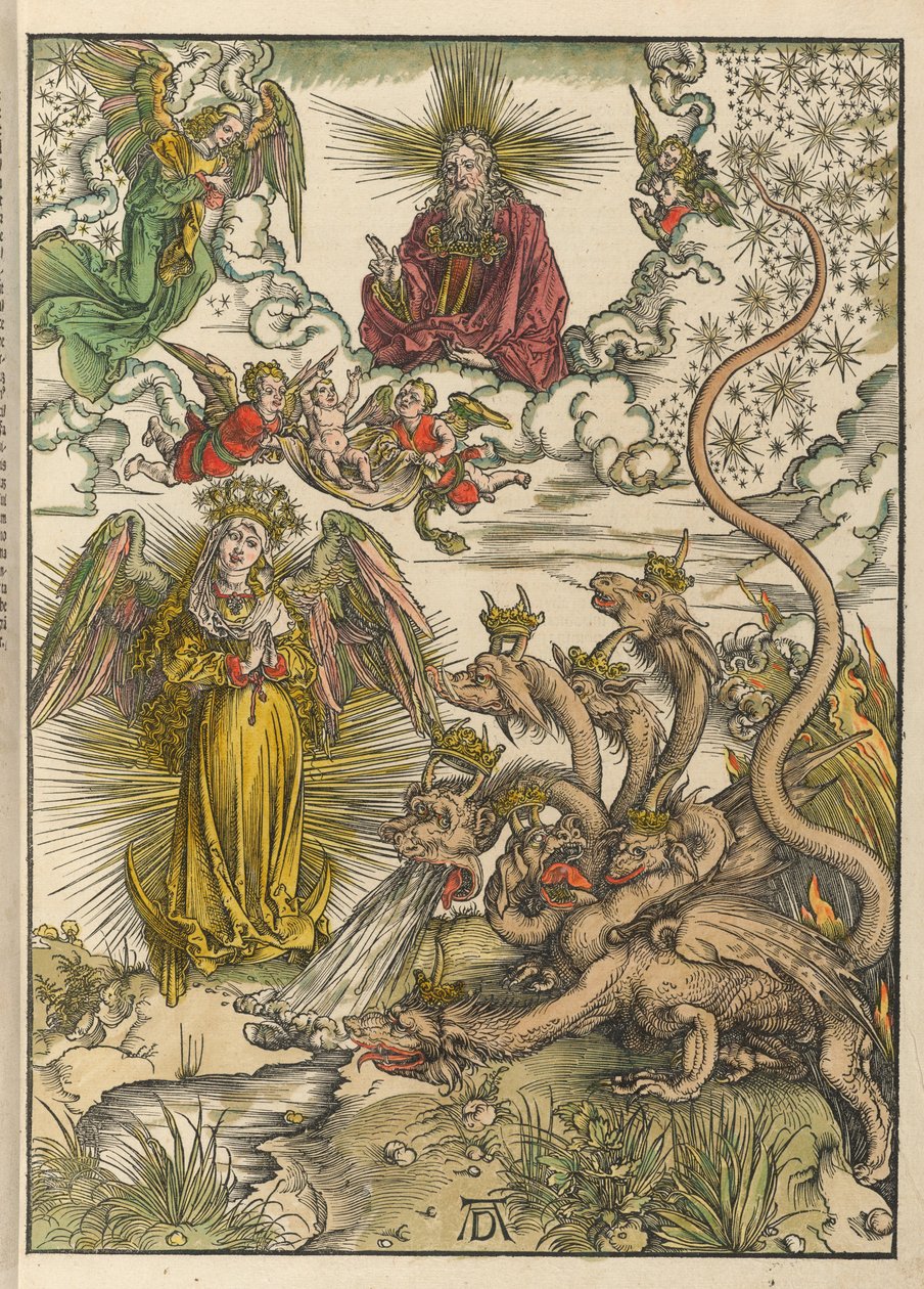 La mujer apocalíptica de Albrecht Dürer