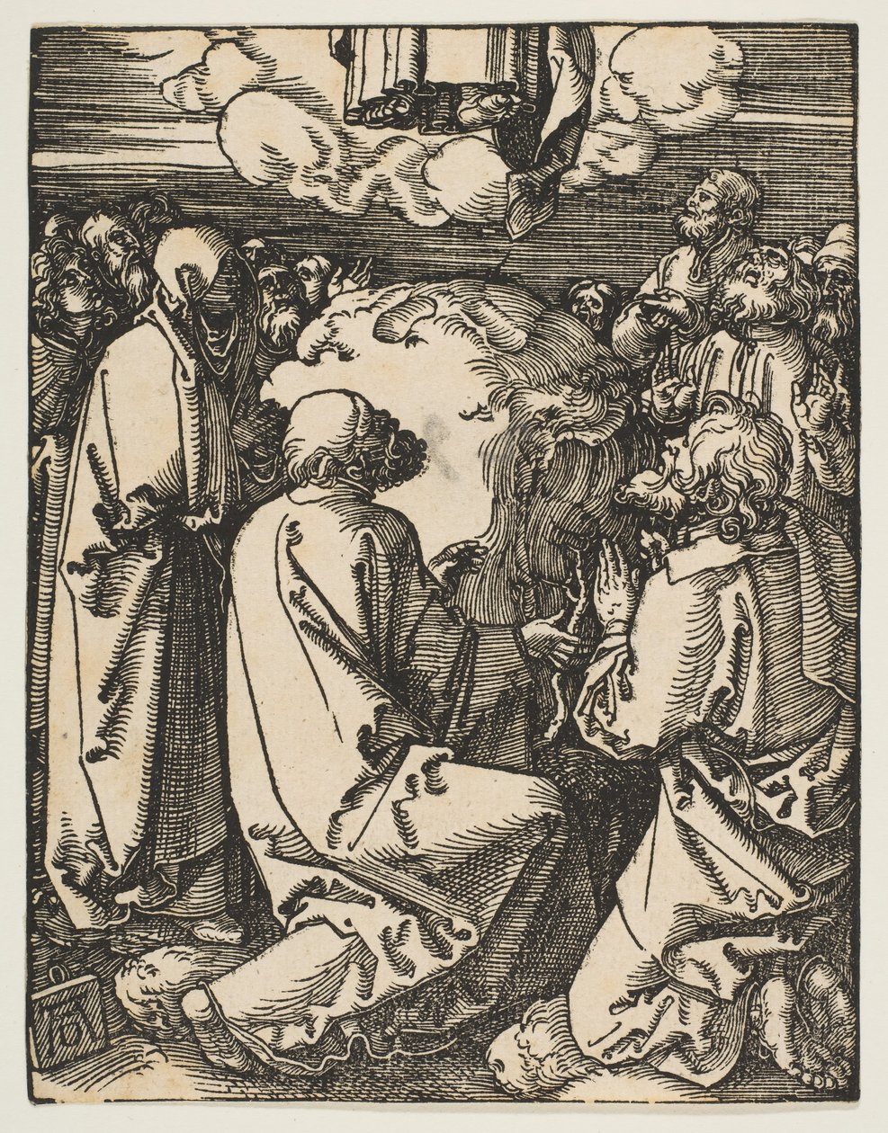 La Ascensión, de La Pequeña Pasión, ca. 1510 de Albrecht Dürer