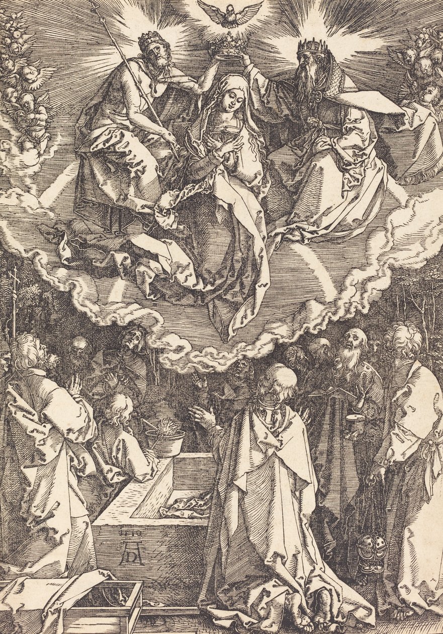 La Asunción y Coronación de la Virgen de Albrecht Dürer