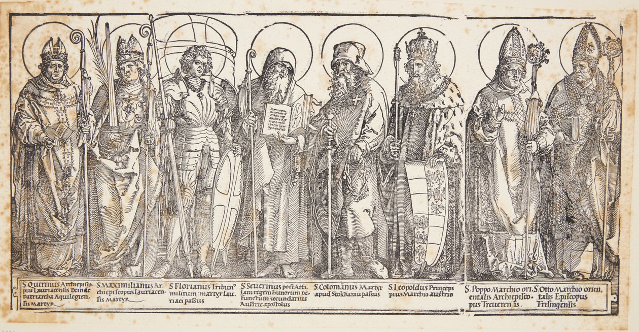 Los santos austriacos de Albrecht Dürer