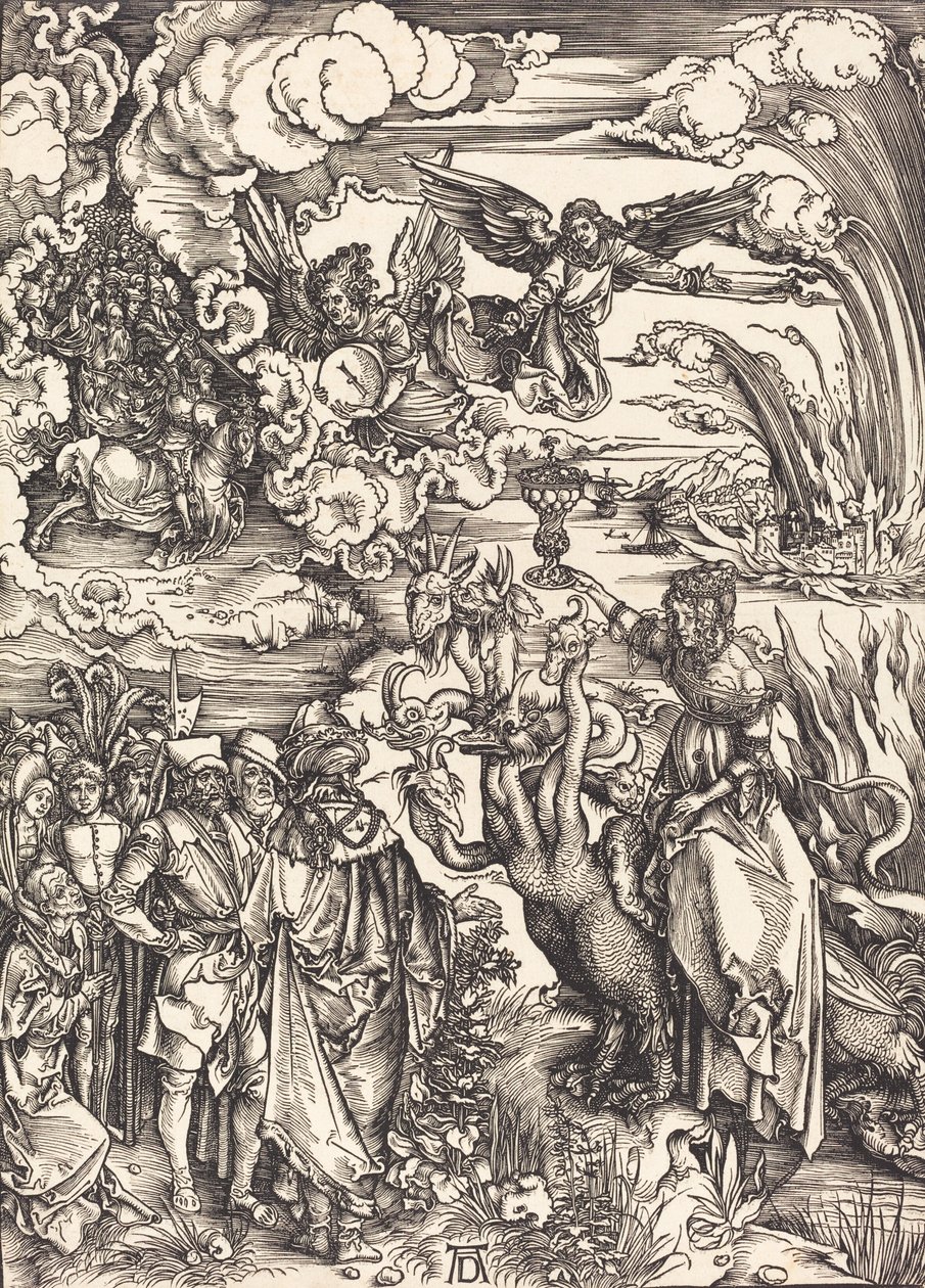 La ramera babilónica de Albrecht Dürer