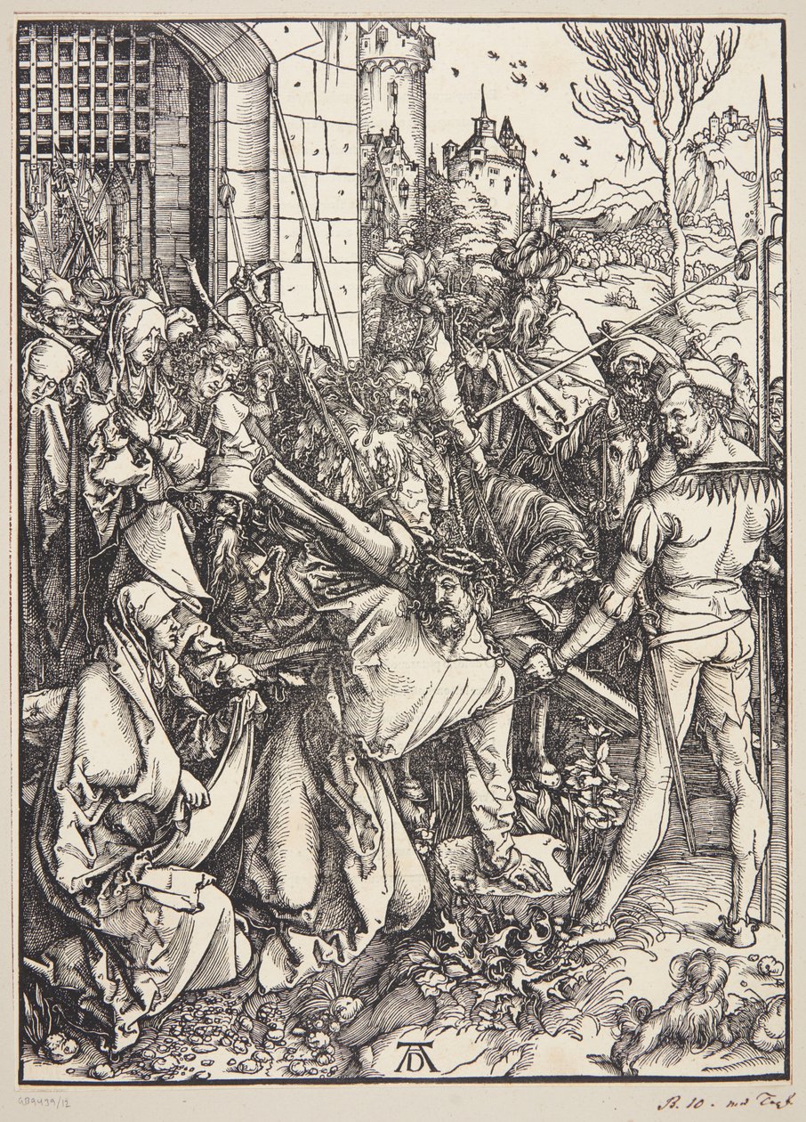 El porte de la cruz de Albrecht Dürer