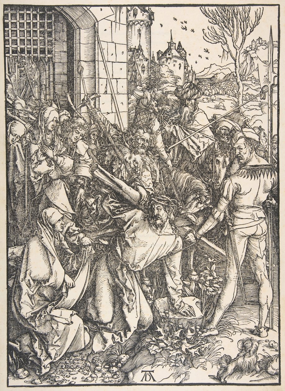 El Porte de la Cruz, de La Gran Pasión de Albrecht Dürer