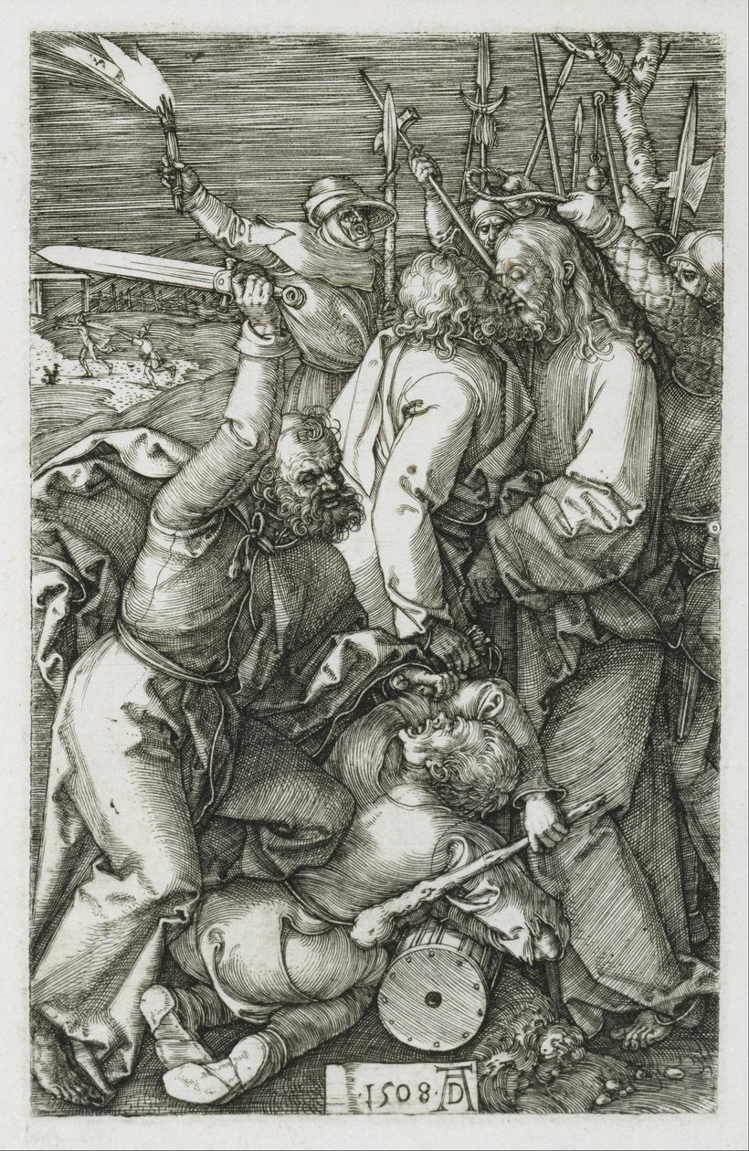 La traición de Cristo de Albrecht Dürer