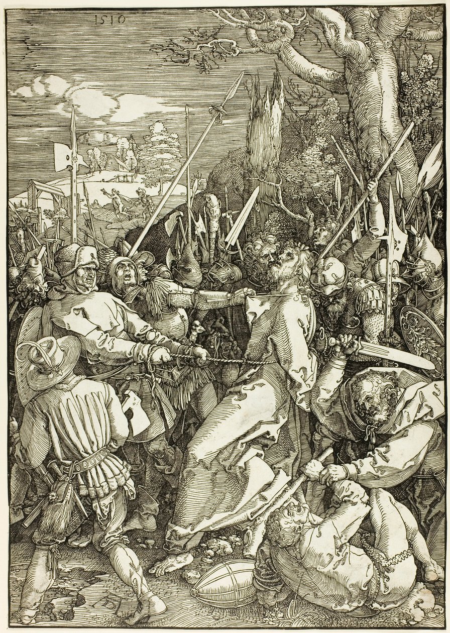 La Traición de Cristo, de La Gran Pasión de Albrecht Dürer