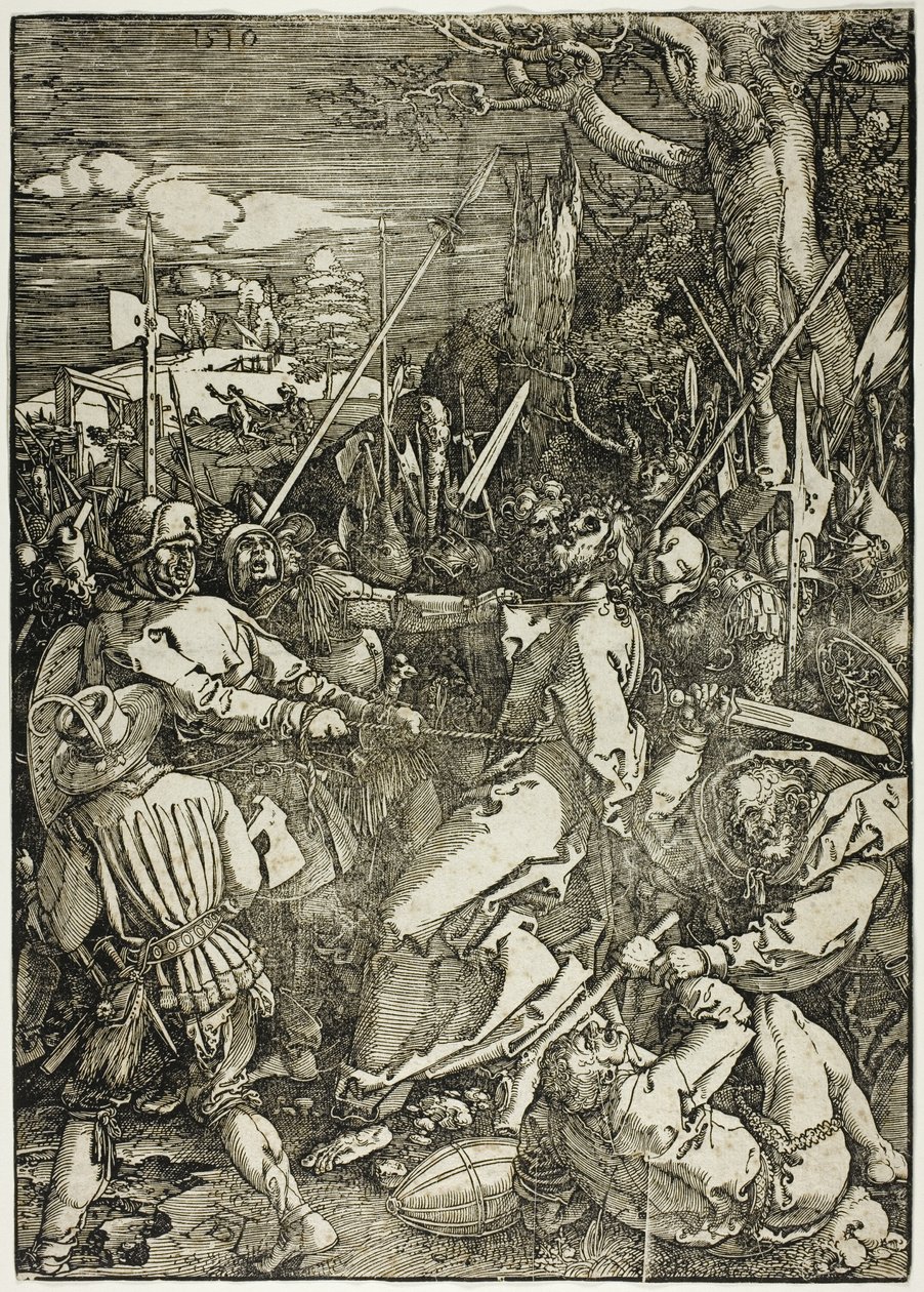 La traición de Cristo, de La Gran Pasión de Albrecht Dürer