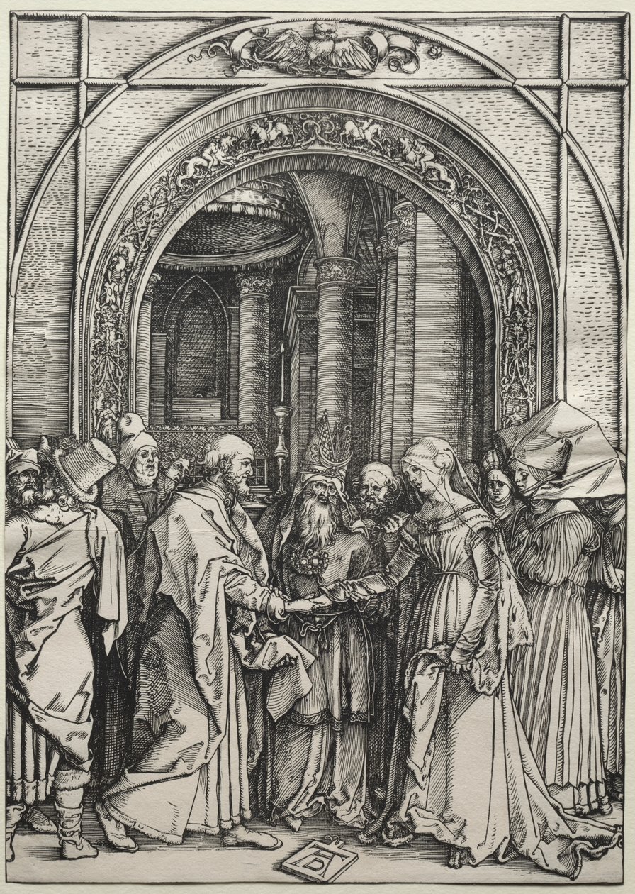 El desposorio de la Virgen de Albrecht Dürer