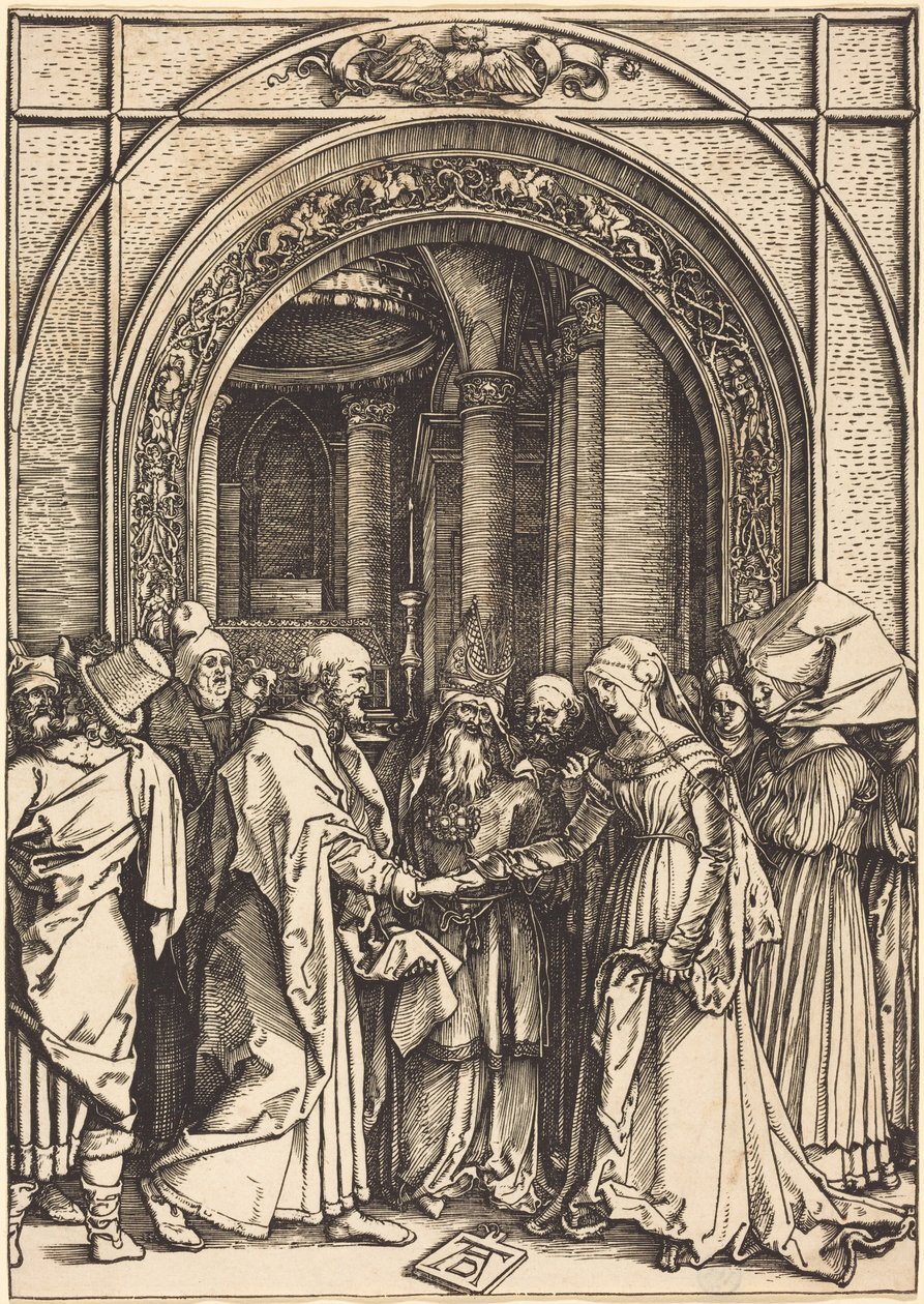 El compromiso de la Virgen de Albrecht Dürer