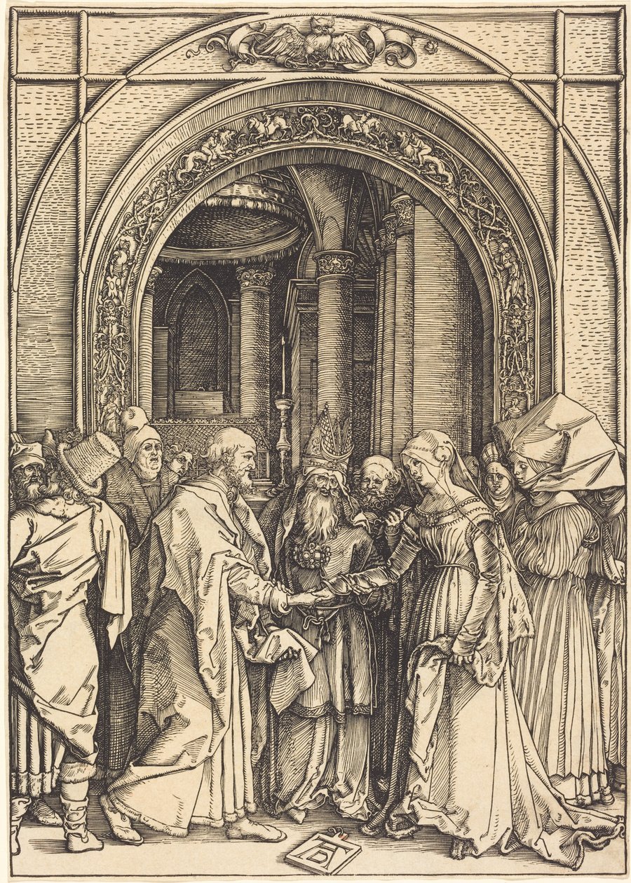 Los desposorios de la Virgen de Albrecht Dürer