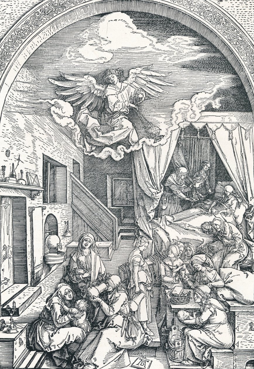 El nacimiento de la Virgen María, c1503-1504, 1906 de Albrecht Dürer