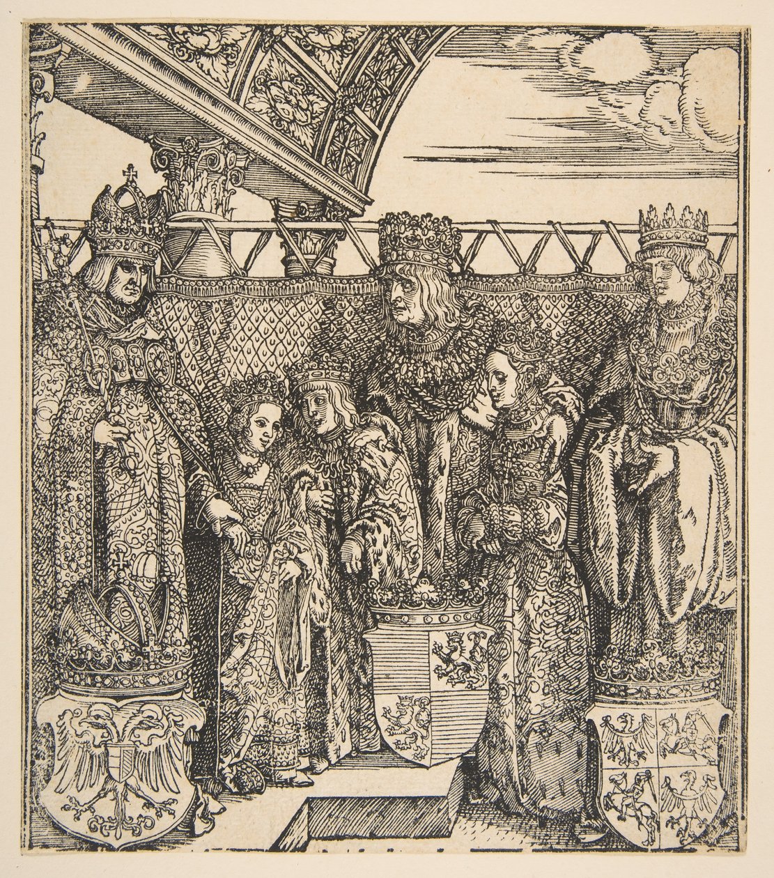 El congreso de príncipes en Viena de Albrecht Dürer