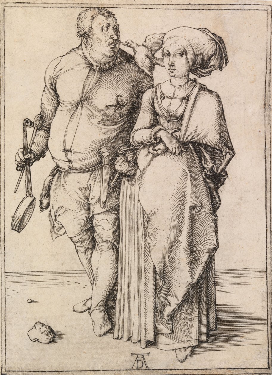 El cocinero y su mujer de Albrecht Dürer