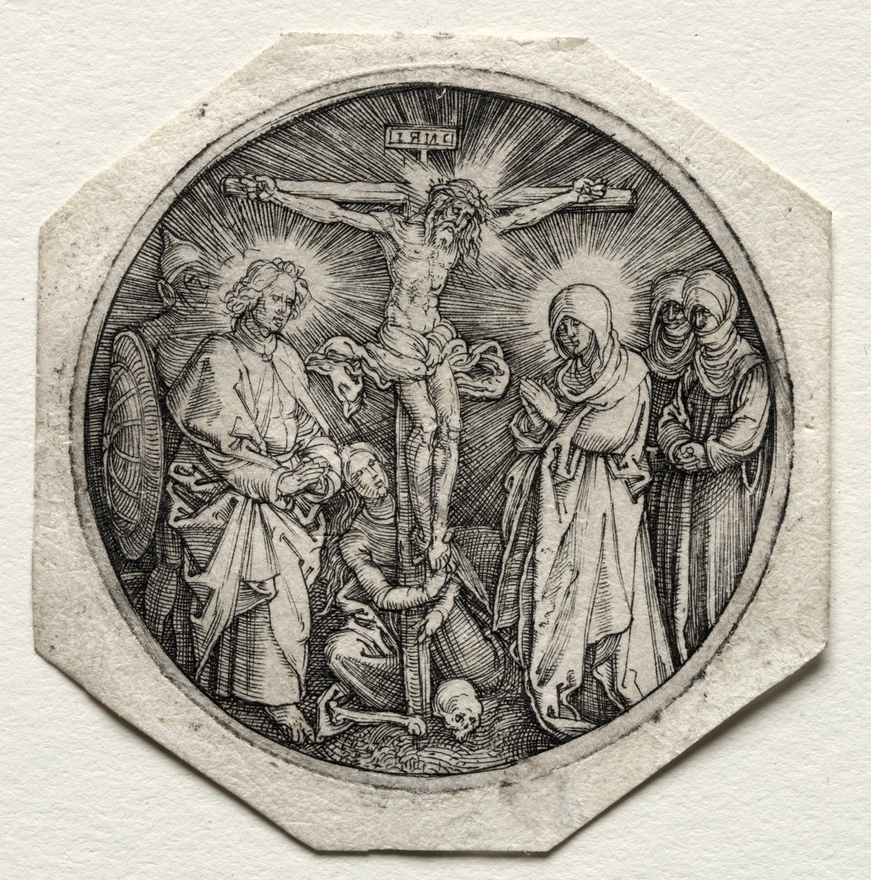La Crucifixión, c. 1518 de Albrecht Dürer