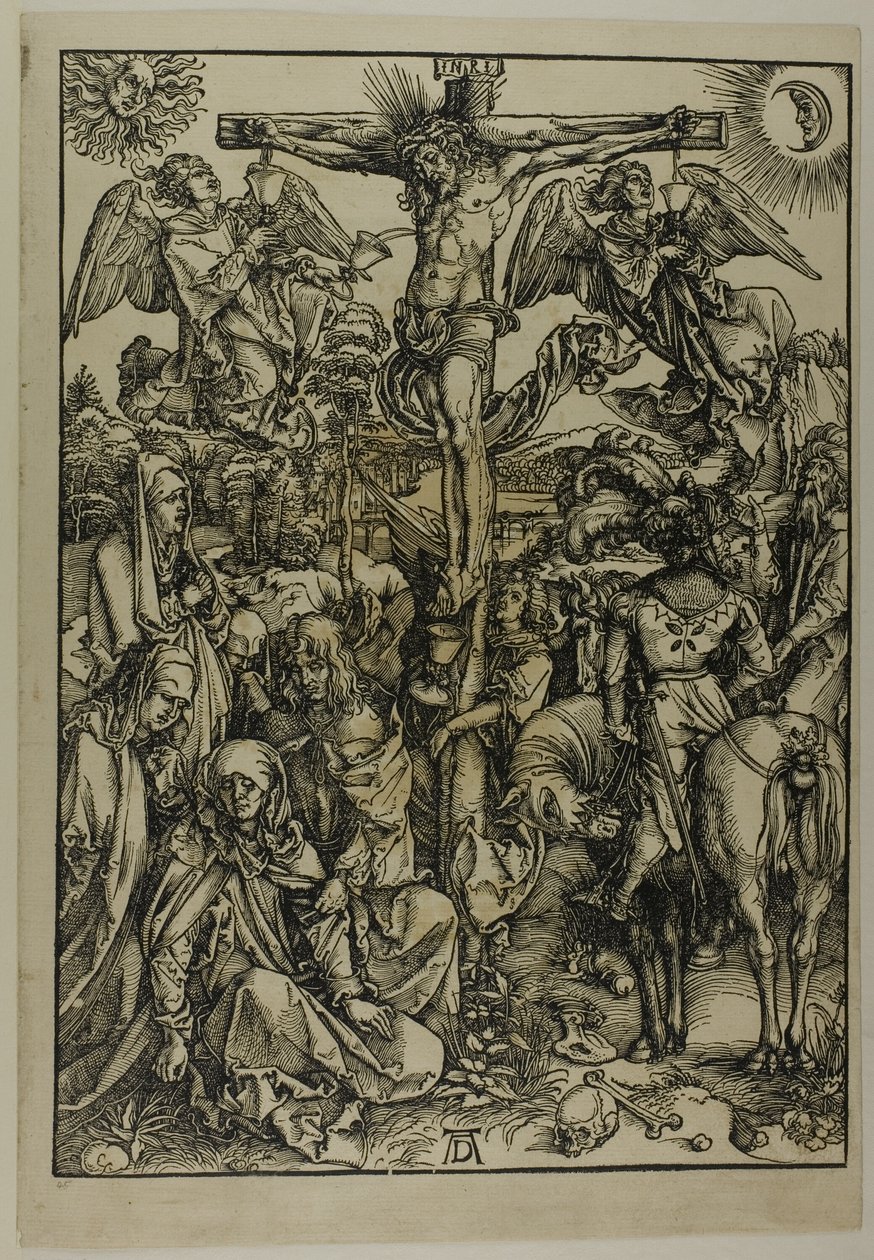 La Crucifixión, de La Gran Pasión de Albrecht Dürer