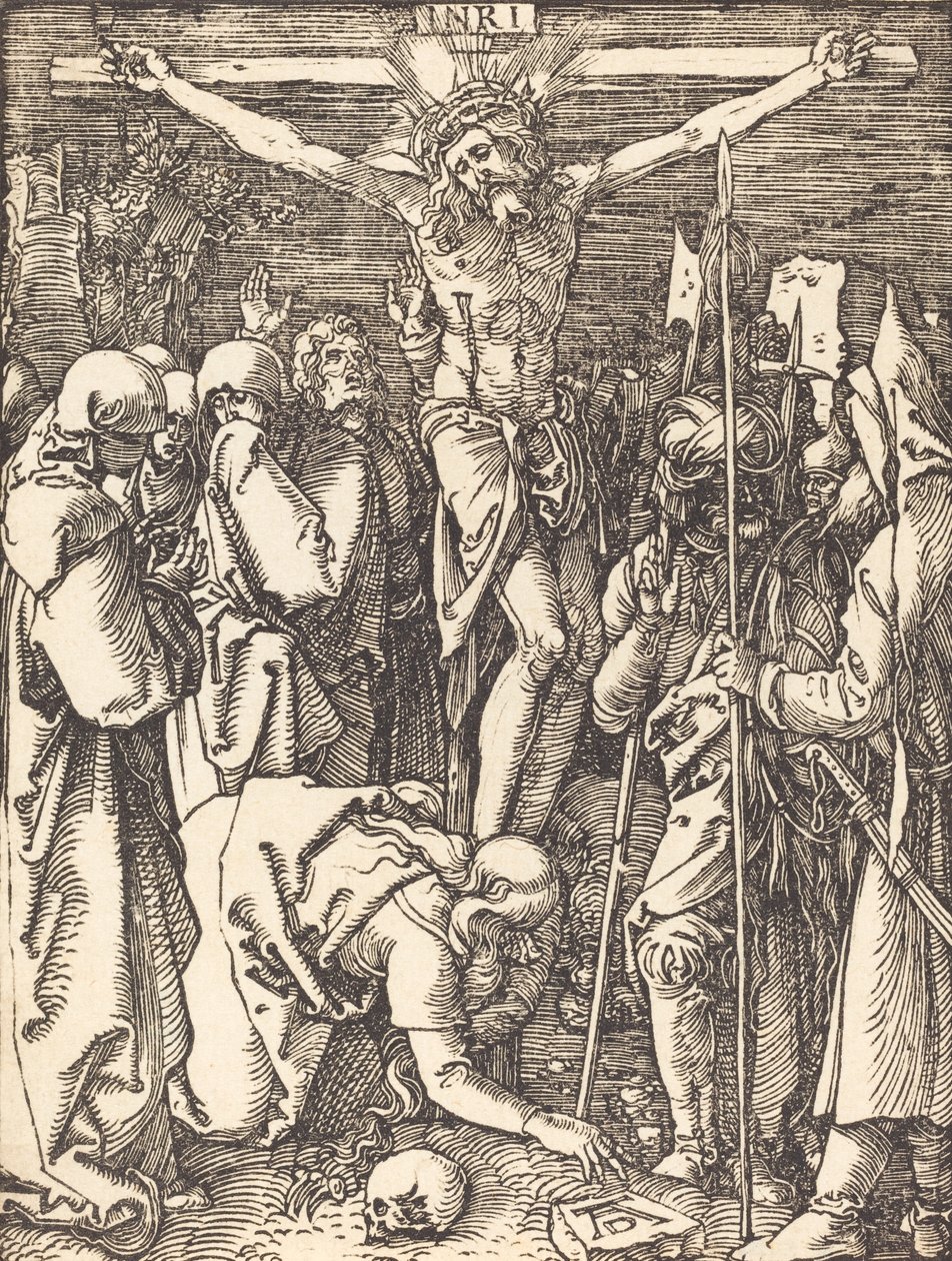 La Crucifixión, probablemente c. 1509-1510 de Albrecht Dürer