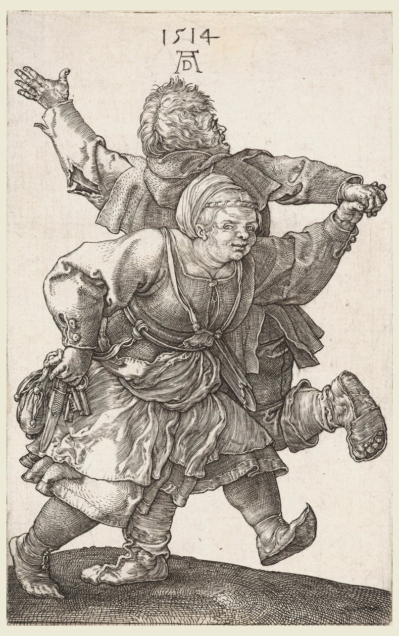 Los campesinos danzantes de Albrecht Dürer