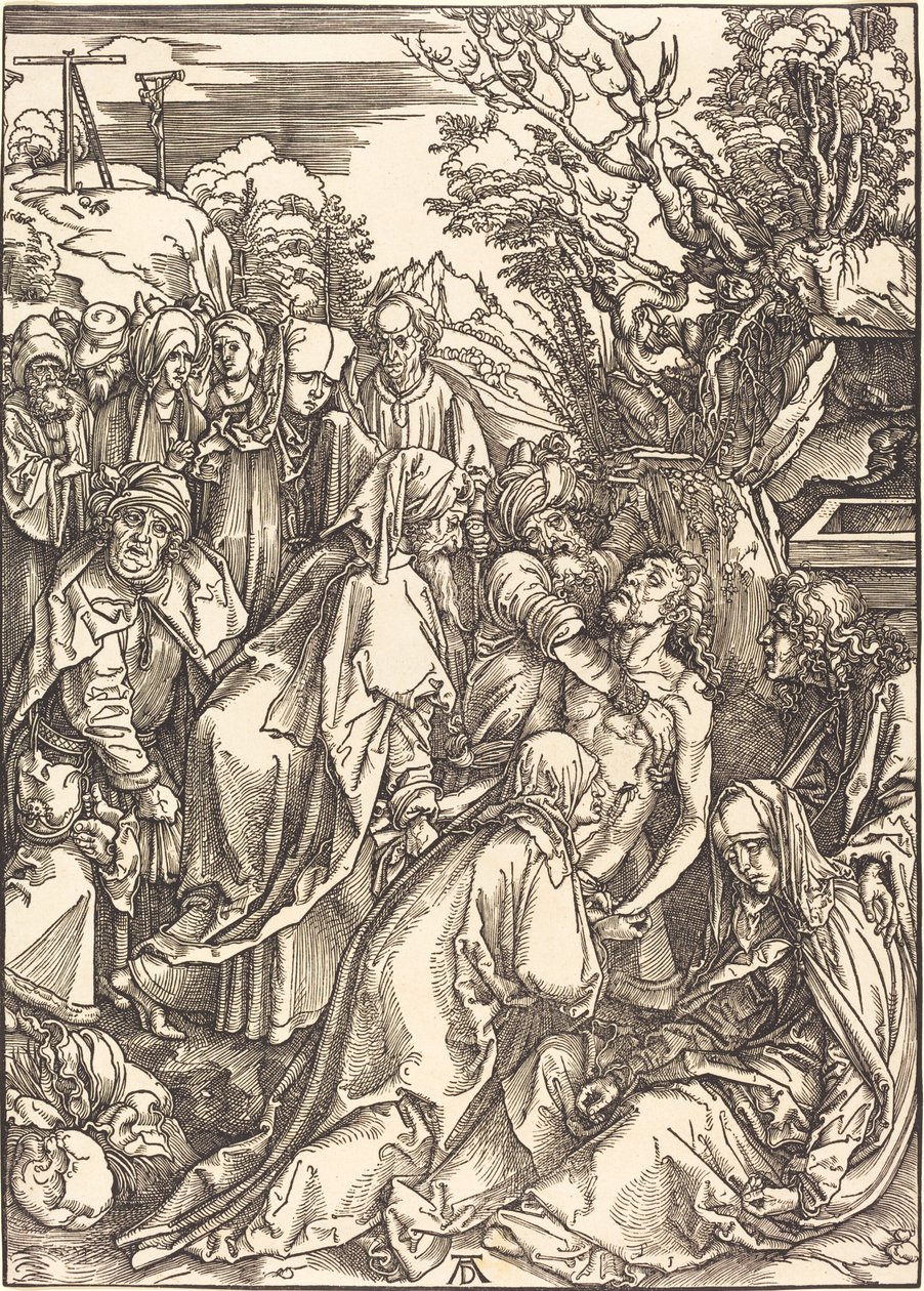 El descendimiento de Albrecht Dürer