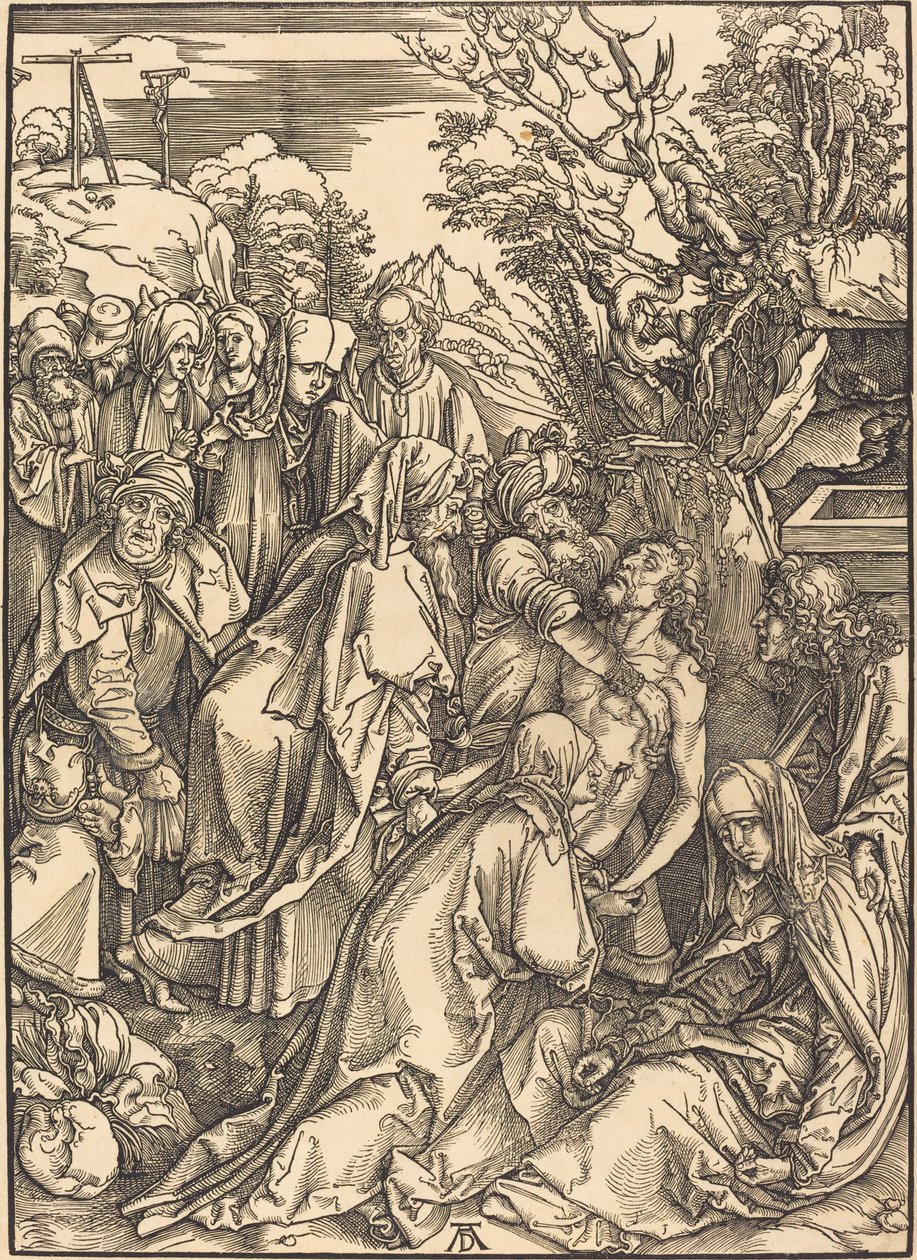 El descendimiento de Albrecht Dürer