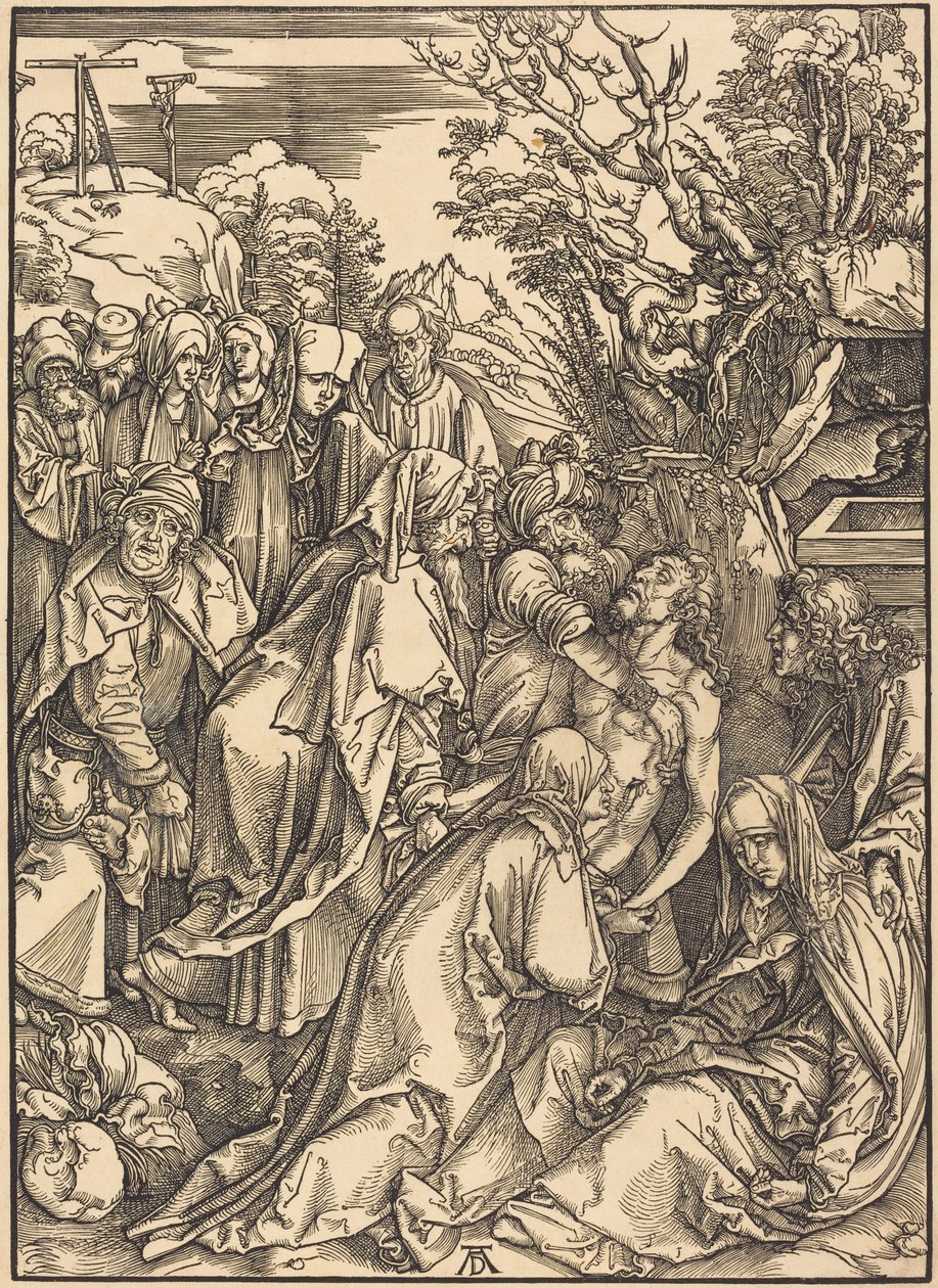 El descendimiento de Albrecht Dürer