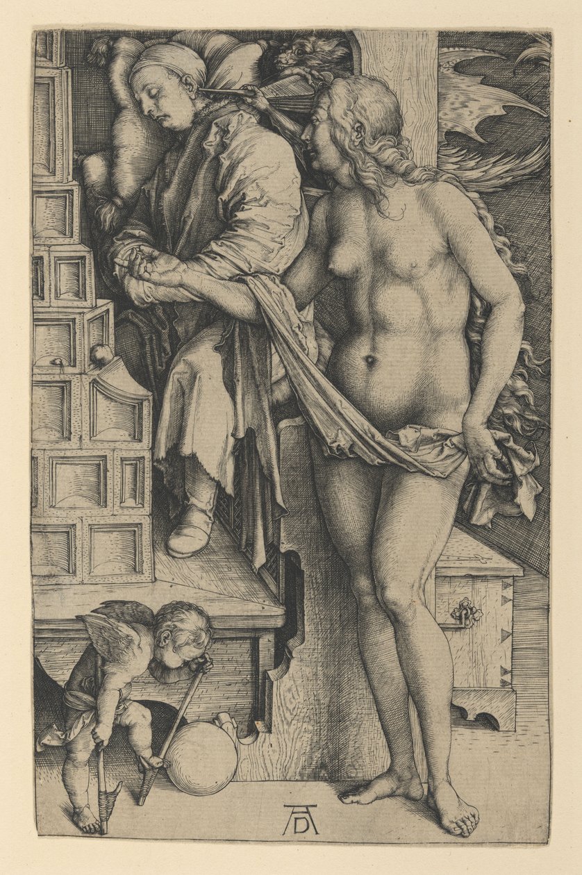El sueño del médico de Albrecht Dürer