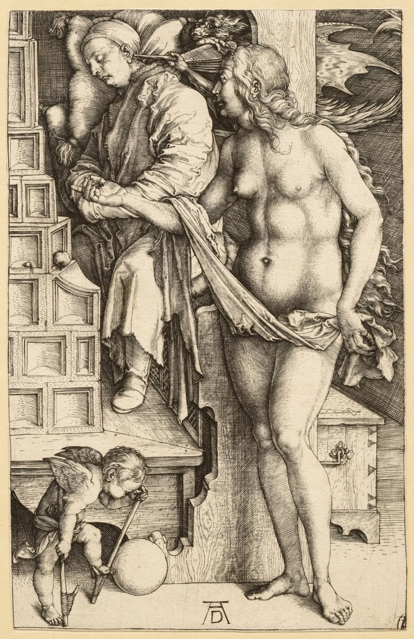 El sueño del médico de Albrecht Dürer