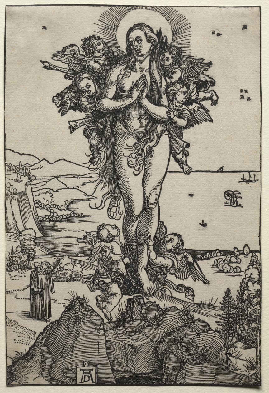 El éxtasis de María Magdalena de Albrecht Dürer