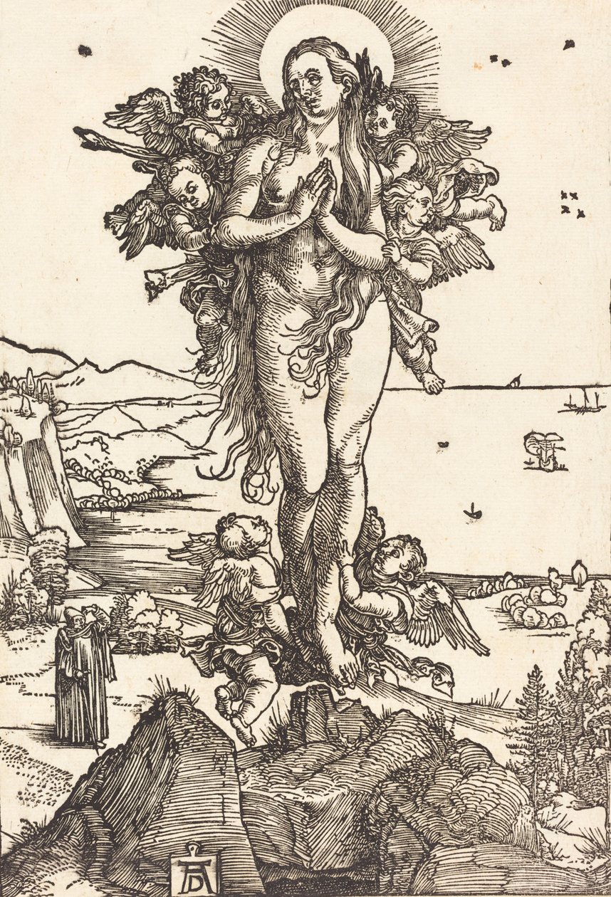 La Elevación de Santa María Magdalena de Albrecht Dürer