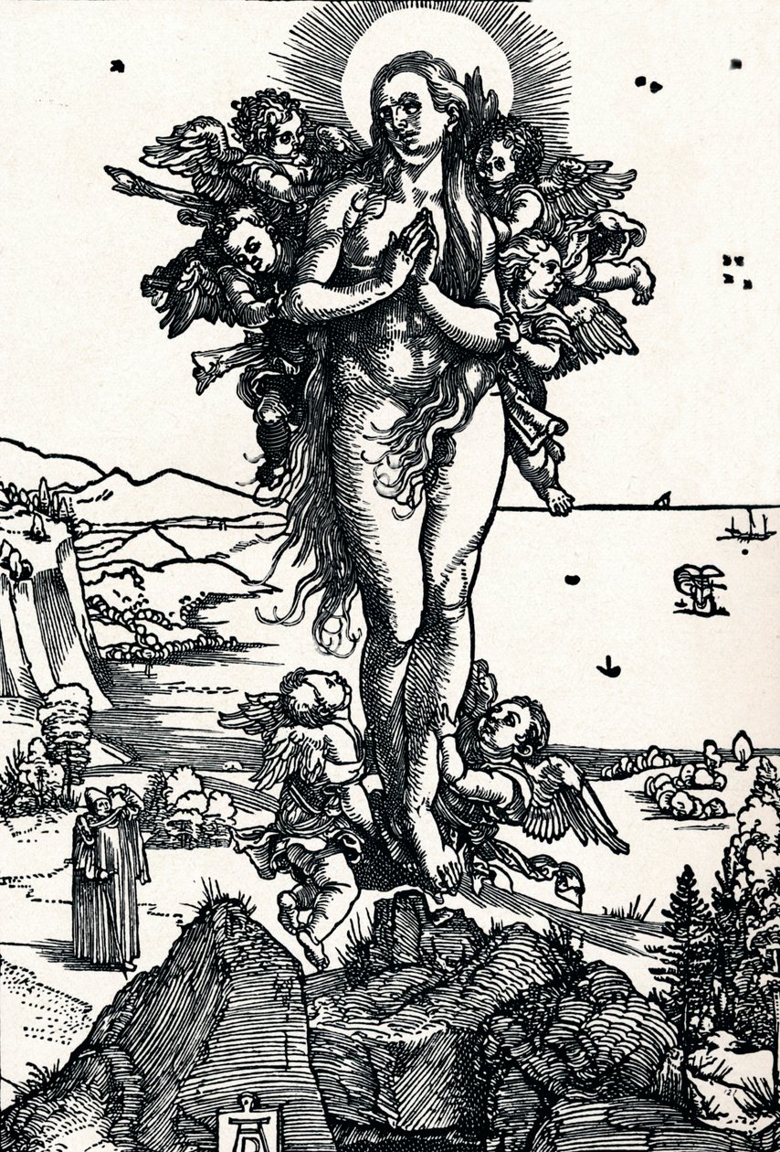 La Elevación de Santa María Magdalena, 1500 1906 de Albrecht Dürer