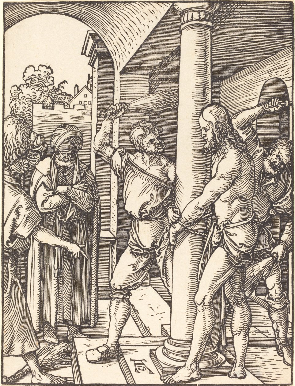 La flagelación de Albrecht Dürer