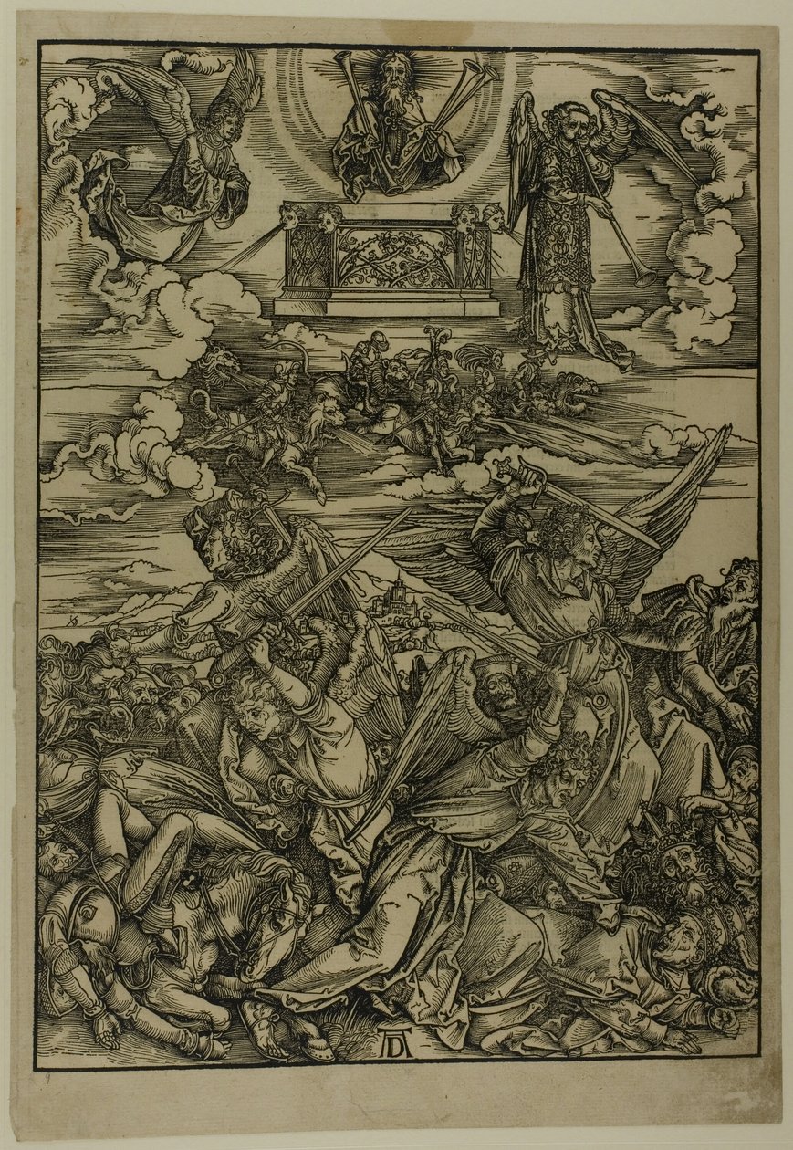 Los cuatro ángeles vengadores del Éufrates, del Apocalipsis de Albrecht Dürer