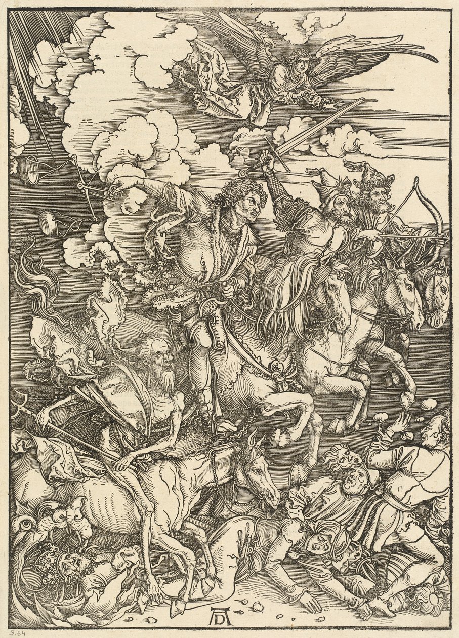 Los cuatro jinetes de Albrecht Dürer