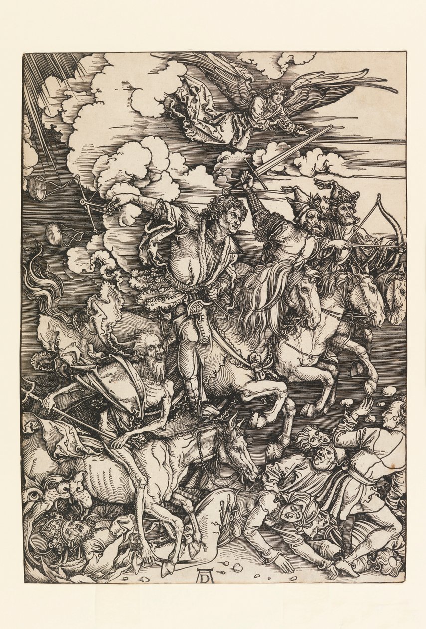 Los cuatro jinetes del Apocalipsis de Albrecht Dürer
