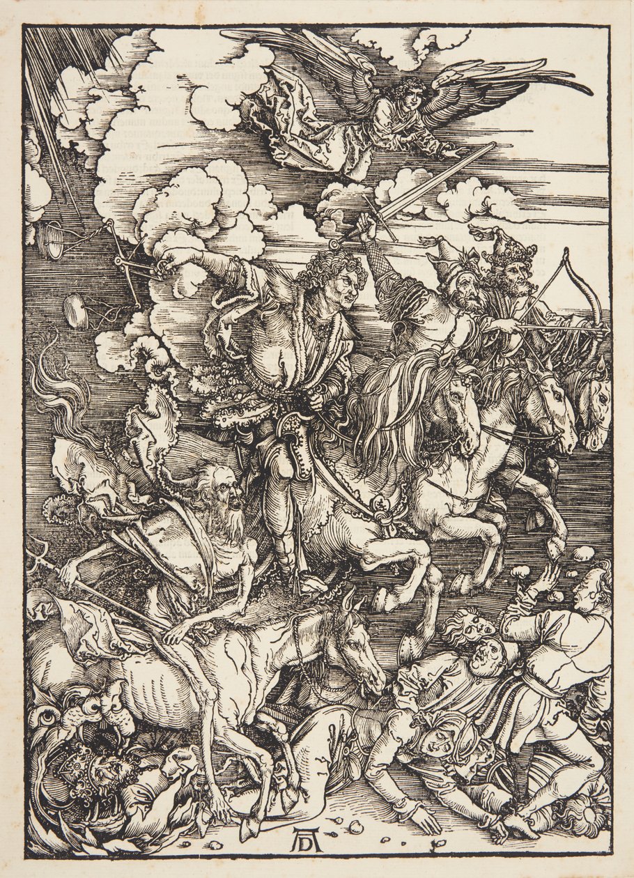 Los Cuatro Jinetes del Apocalipsis de Albrecht Dürer