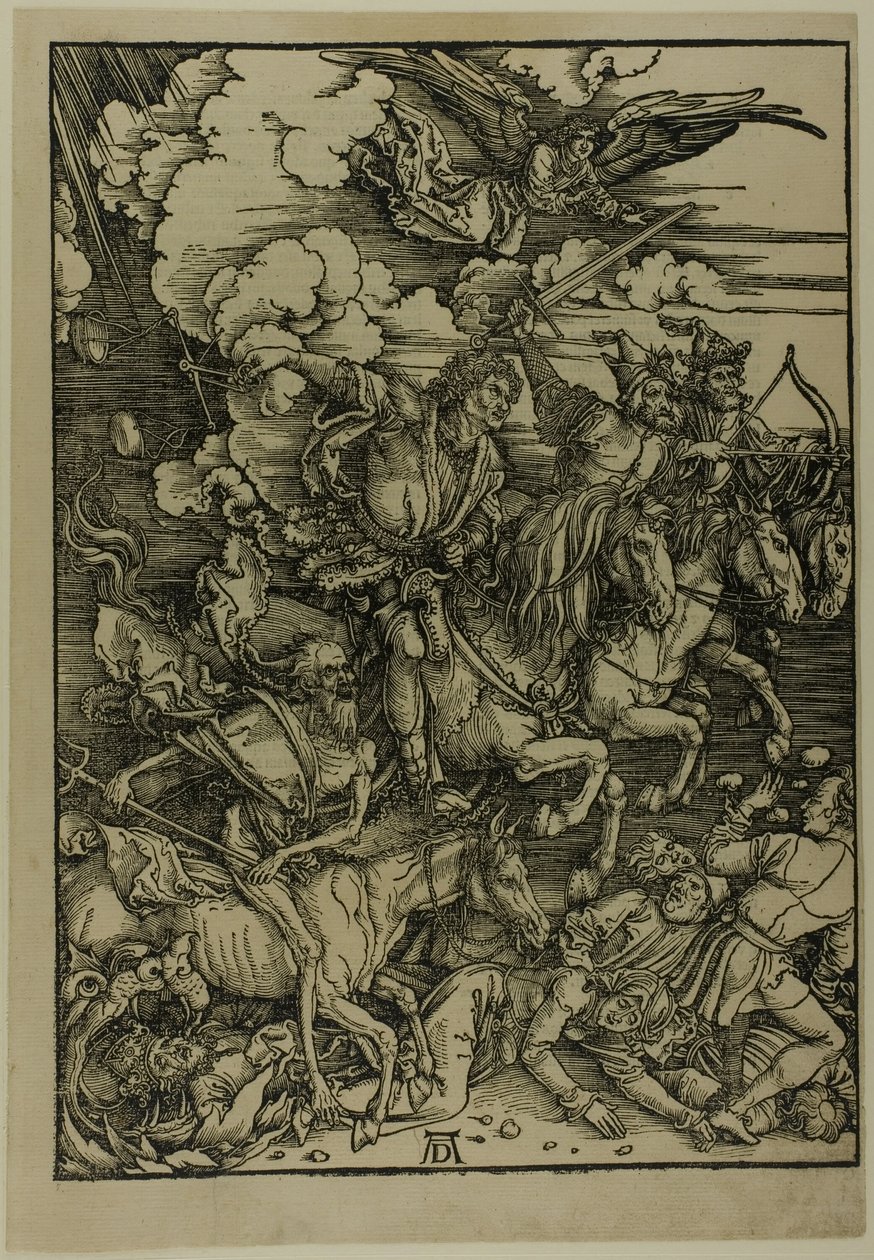 Los cuatro jinetes del Apocalipsis, del Apocalipsis de Albrecht Dürer