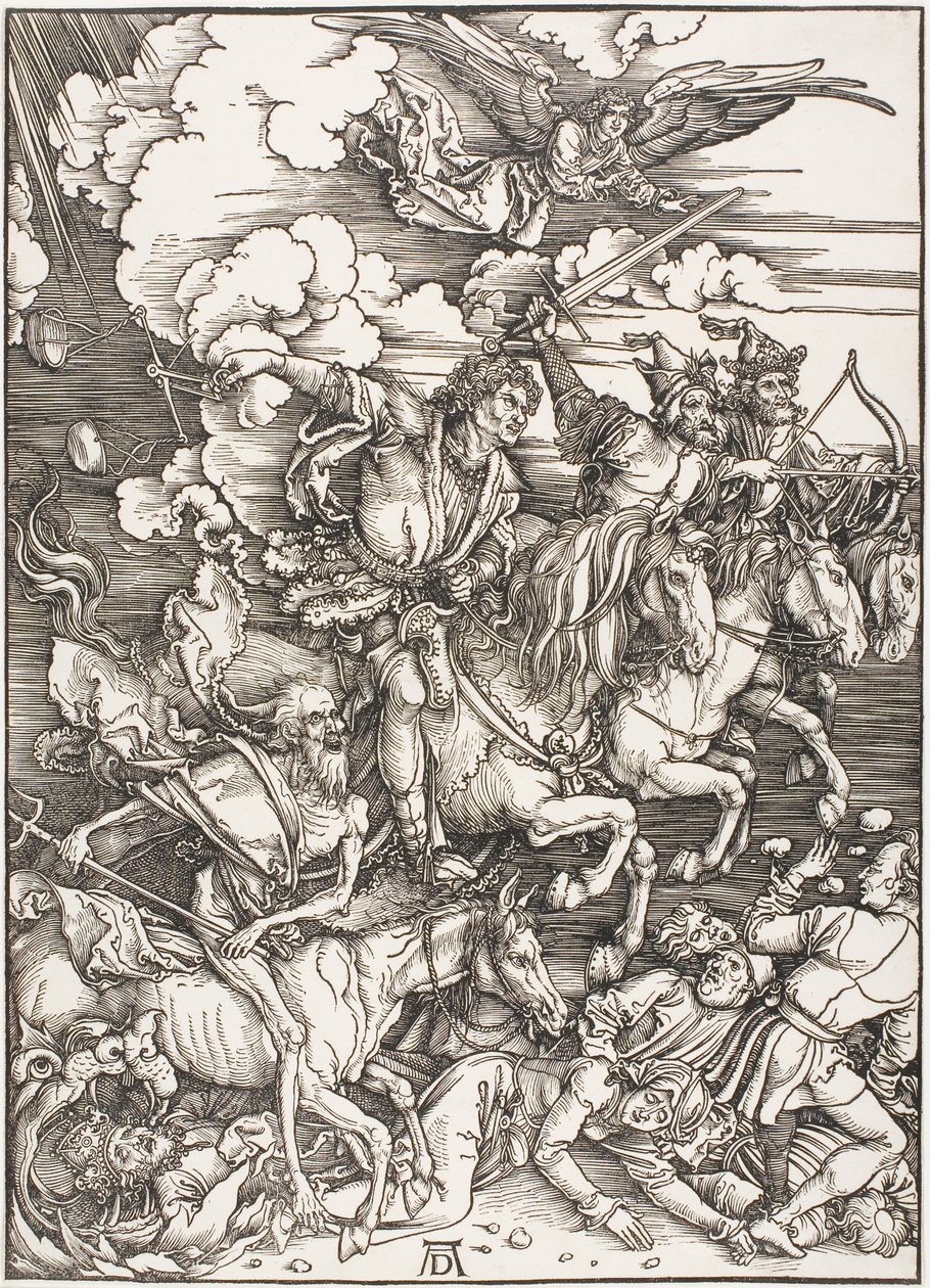 Los Cuatro Jinetes del Apocalipsis, del Apocalipsis de Albrecht Dürer
