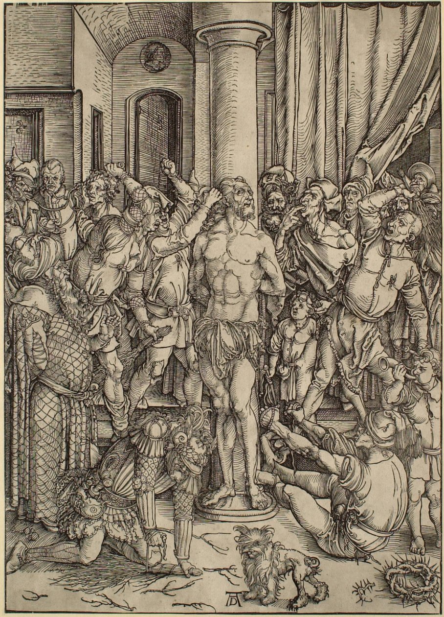 La Gran Pasión: La flagelación de Albrecht Dürer